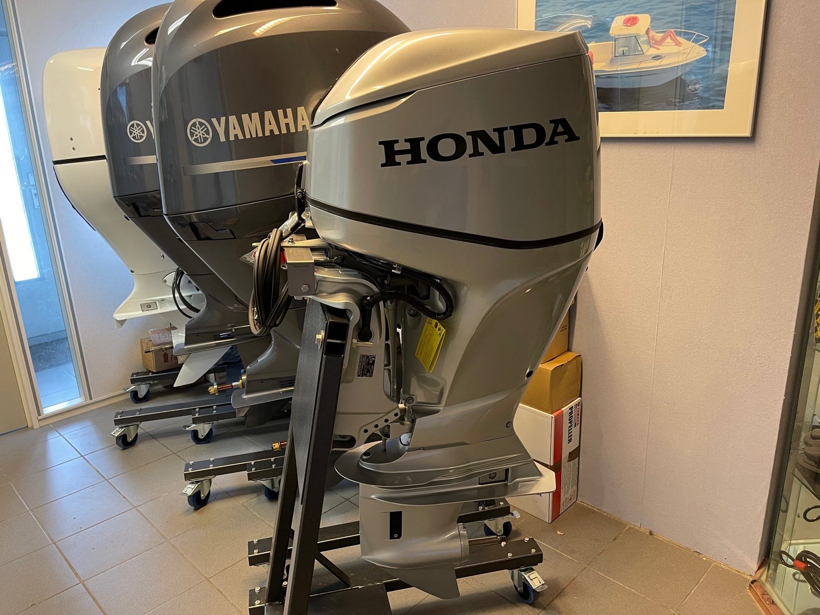 Honda BF60 LRTU 60 HP Long Shaft Outboard Motor