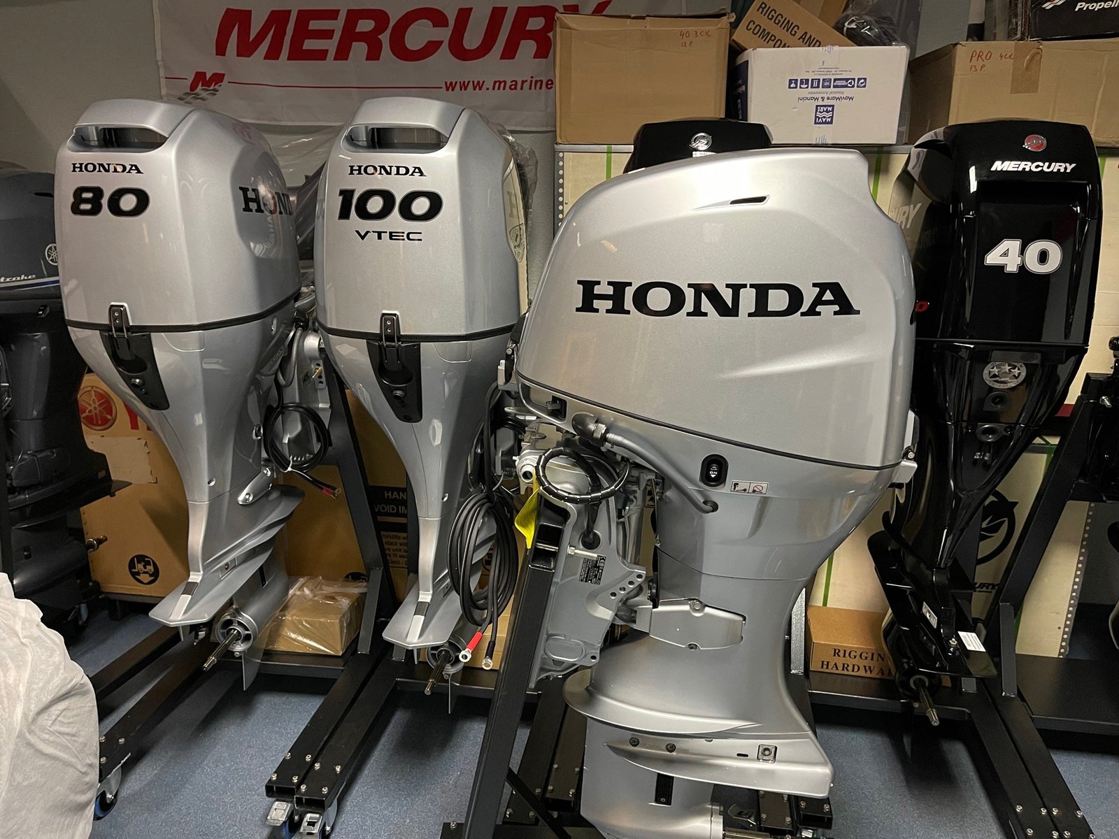 Honda BF100 LRTU 100HP Outboard Motor Long Shaft