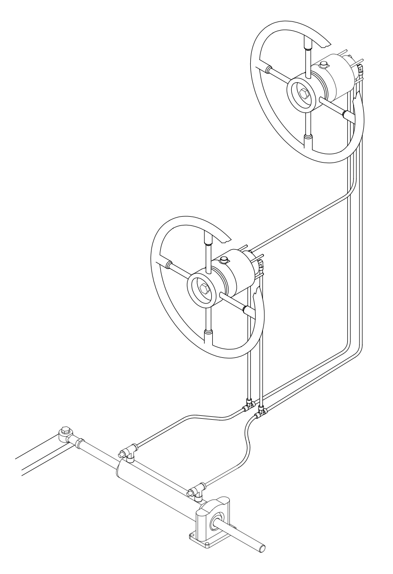 Mavimare GE 30 DS Dual Steering Additional Kit for Boats