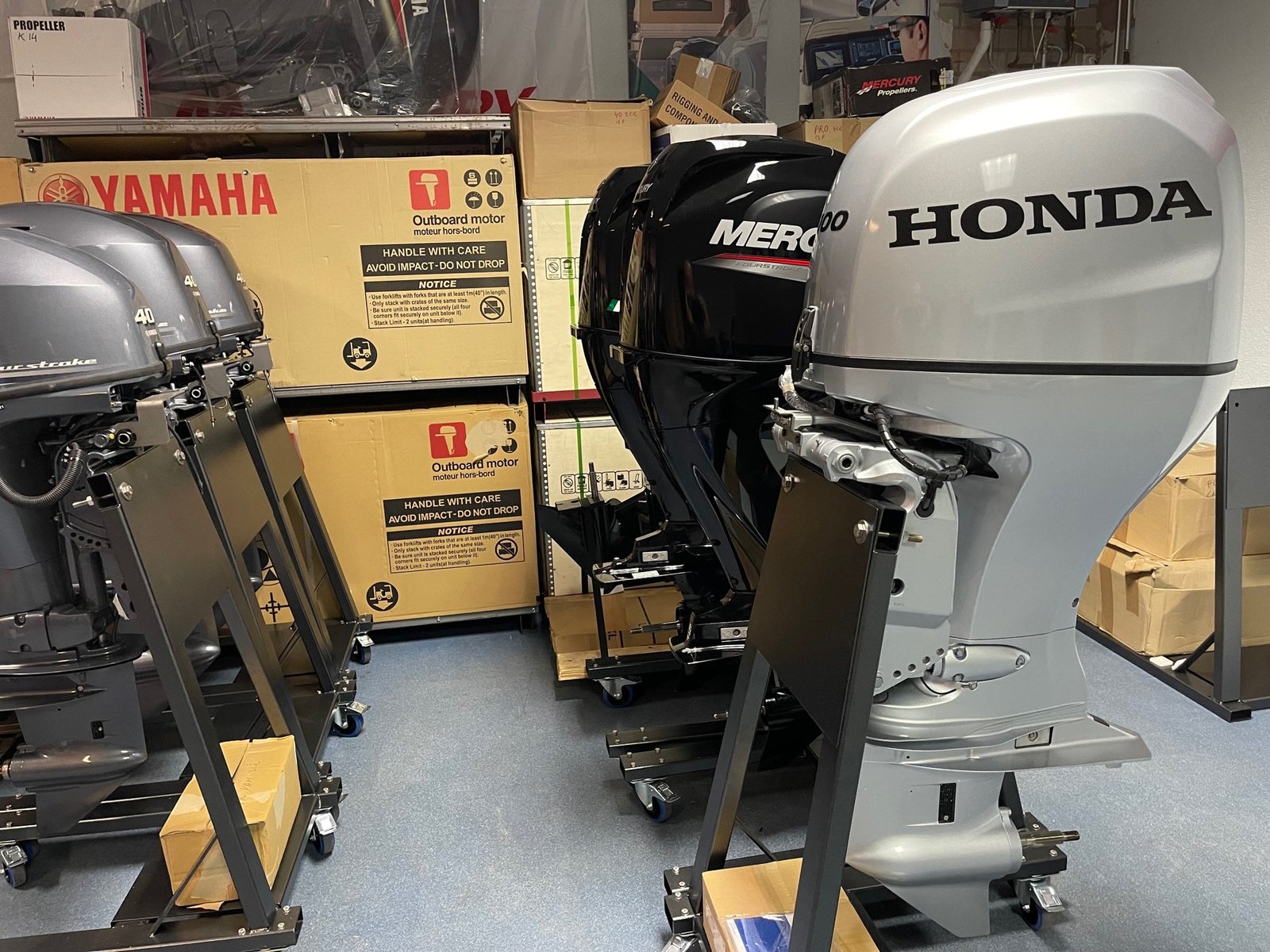 Honda BF100 LRTU 100HP Outboard Motor Long Shaft