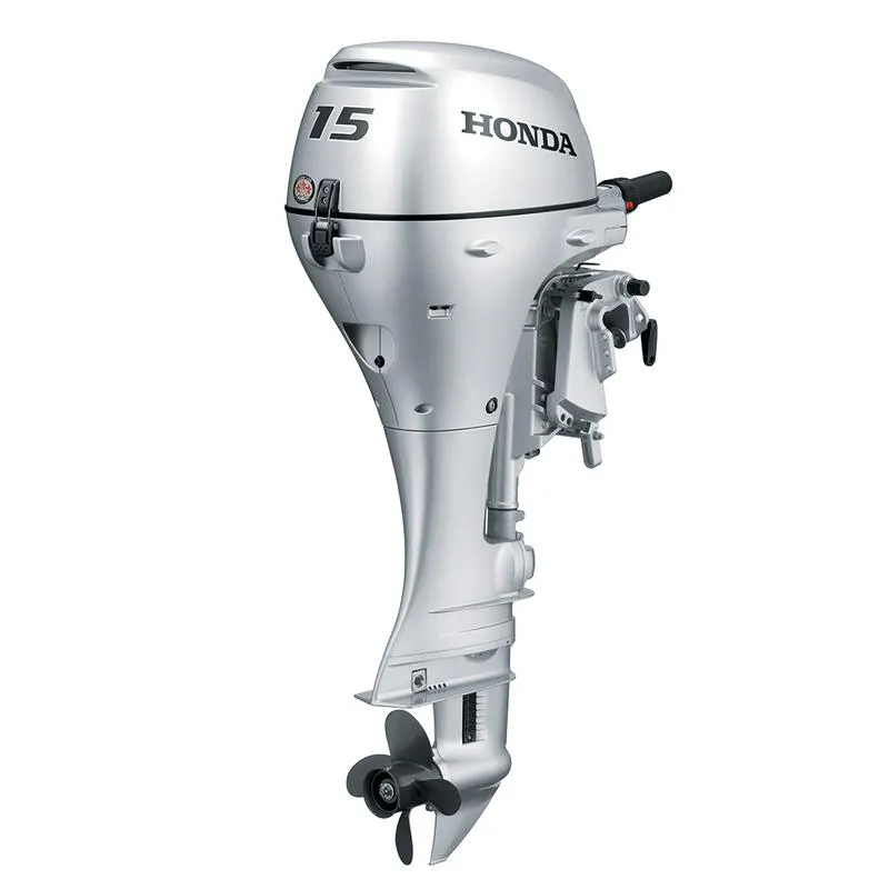 HONDA 15 HP BF15D3LH Outboard | 20″ Shaft | Manual Start | Manual Tilt