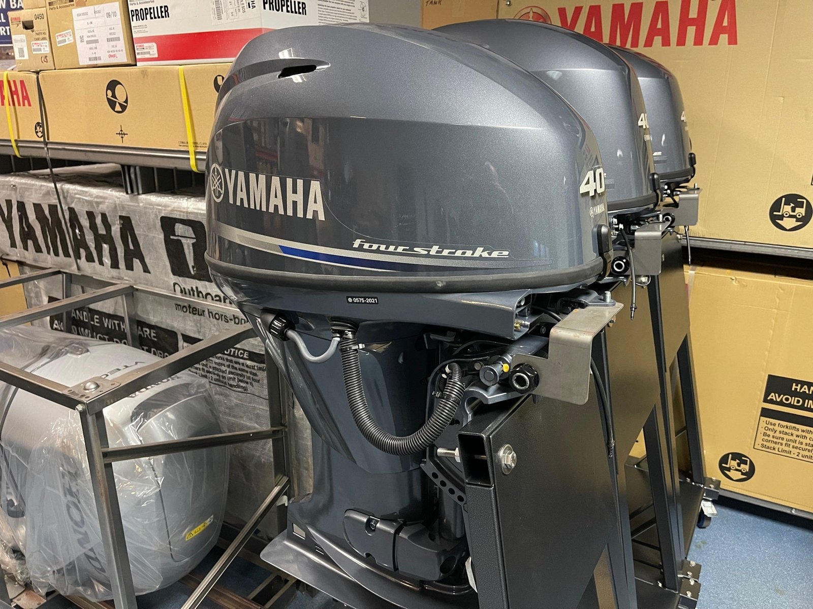 Yamaha F40 FETL 40 HP Long Shaft Outboard Motor Fuel Injection