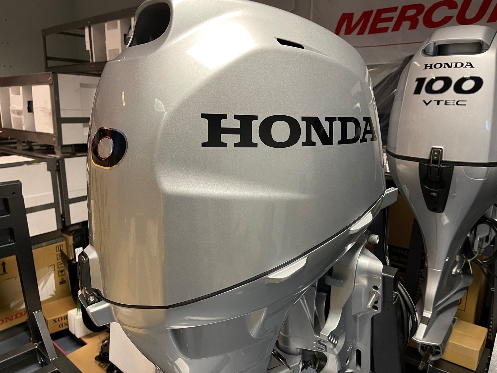 Honda BF40 SRTU 40HP Fuel Injected Outboard Motor Short Shaft