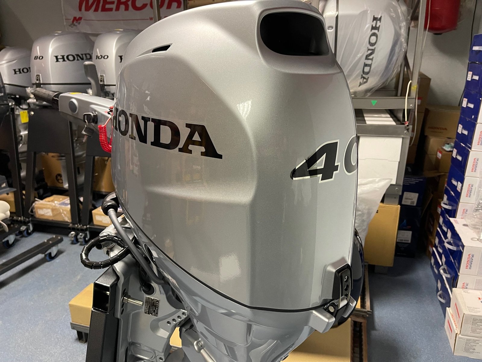 Honda BF40 SRTU 40HP Short Shaft Outboard Motor Tiller Handle