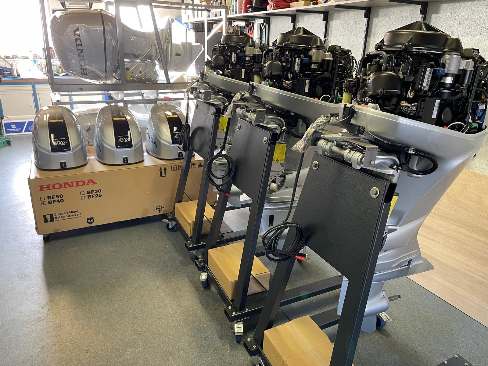 Honda BF60 LRTU 60HP Long Shaft Outboard Motor