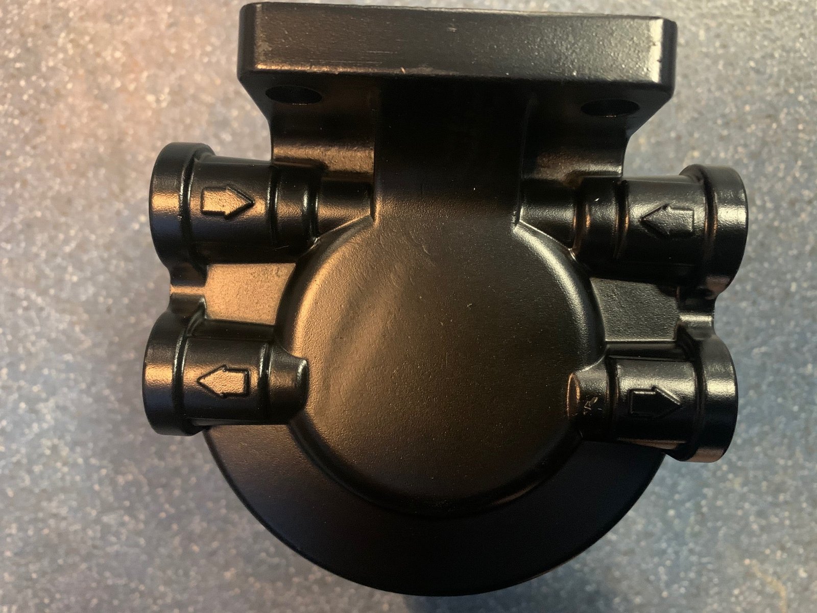 Yamaha Quicksilver Fuel Water Separator for Inboard/Outboard Engines 2 Hose Fittings