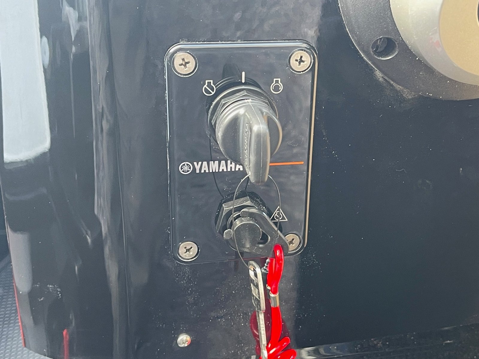 Yamaha Ignition Switch Panel with Kill Switch Vertical