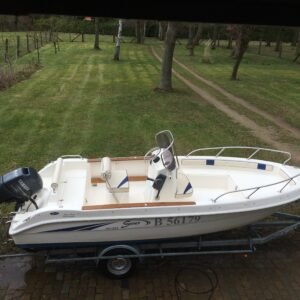 Saver 540 Open Boat Yamaha 60HP Outboard Pega Trailer
