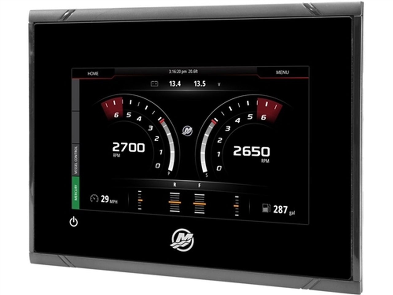 Mercury VesselView 502 Marine Engine Information Display 5in LCD