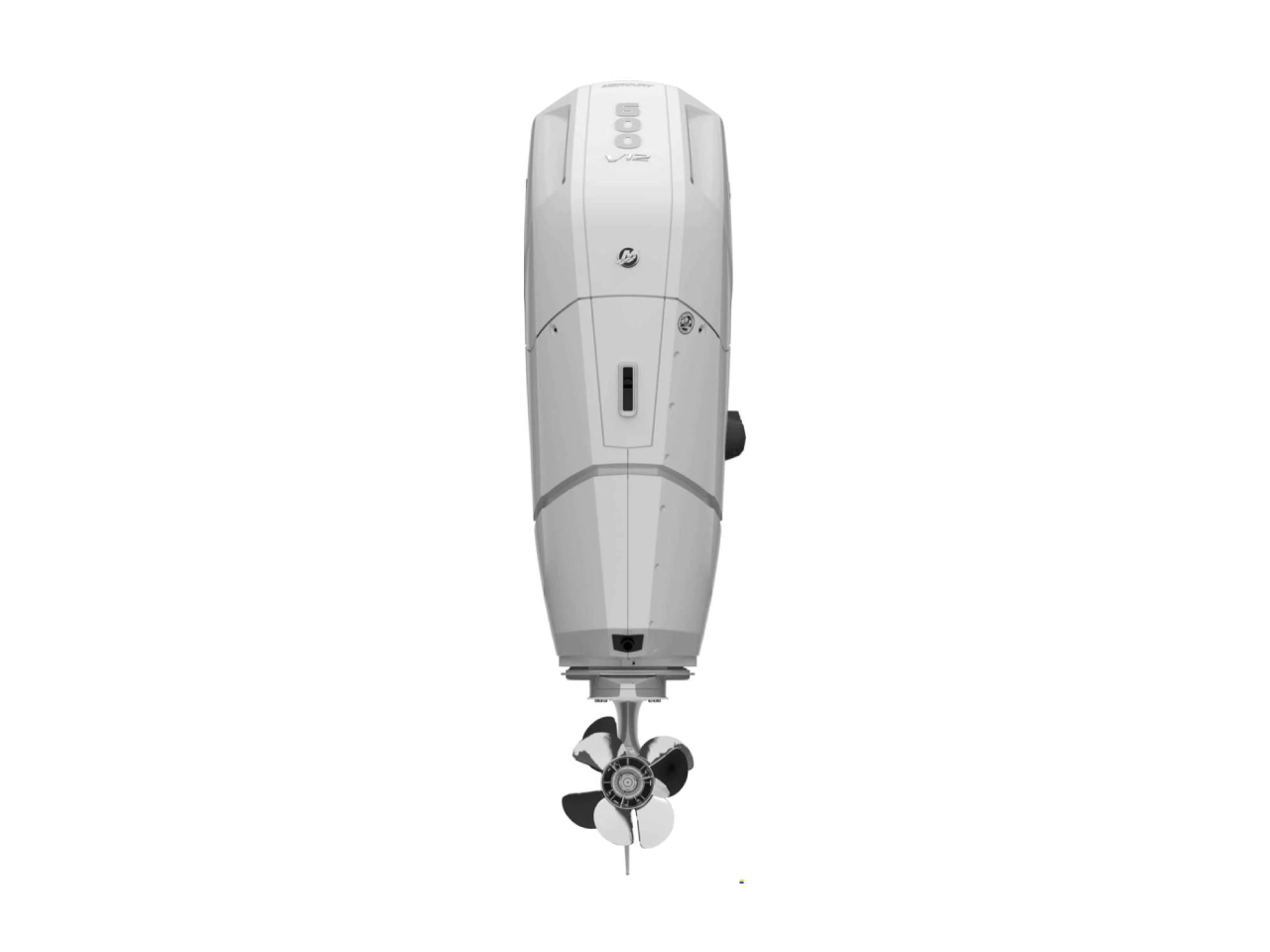 Mercury Verado V600 V12 Extra Long Shaft Outboard Engine White