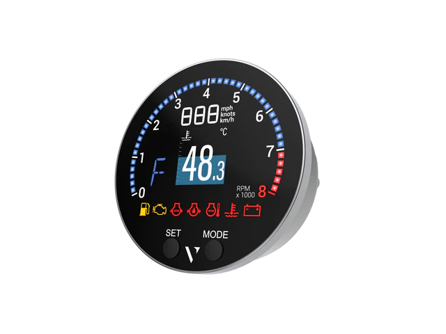Honda SVH85 Digital Tachometer and Trim Gauge with GPS Speedometer