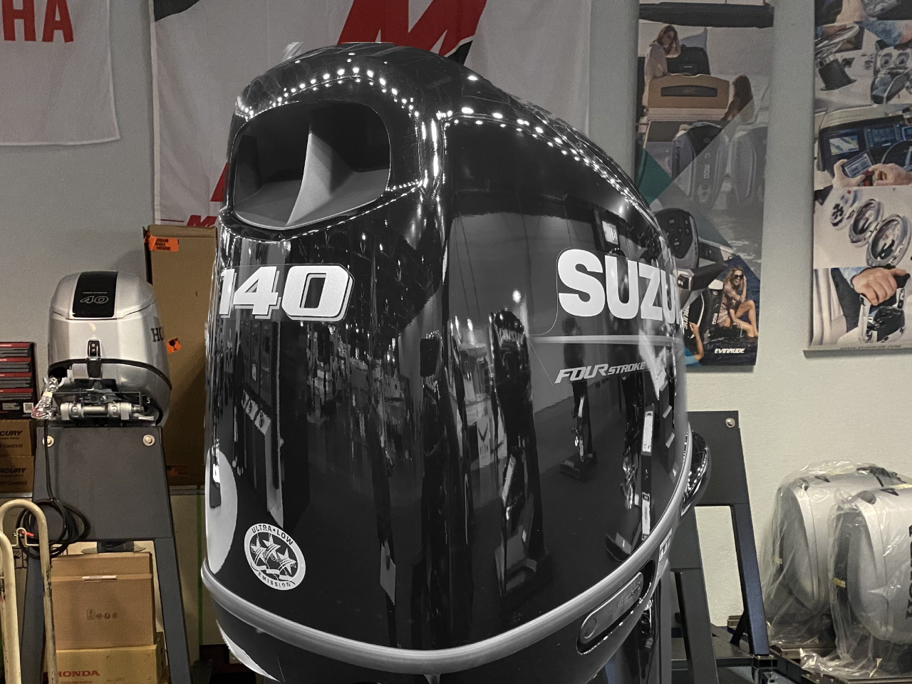 Suzuki DF140 BTL 140HP Long Shaft Outboard Motor