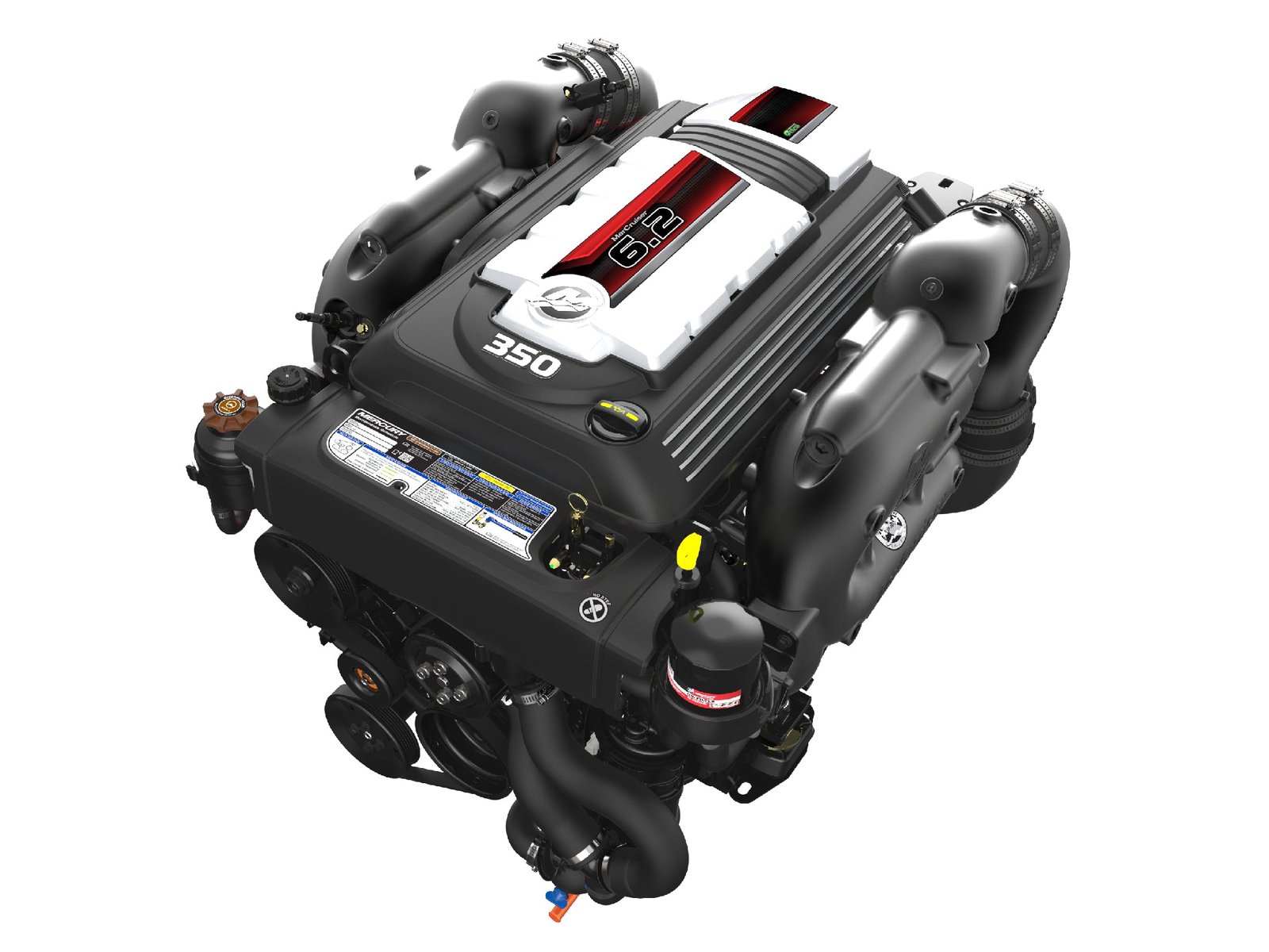Mercury MerCruiser 6.2L DTS 350 HP Inboard Engine with Transom
