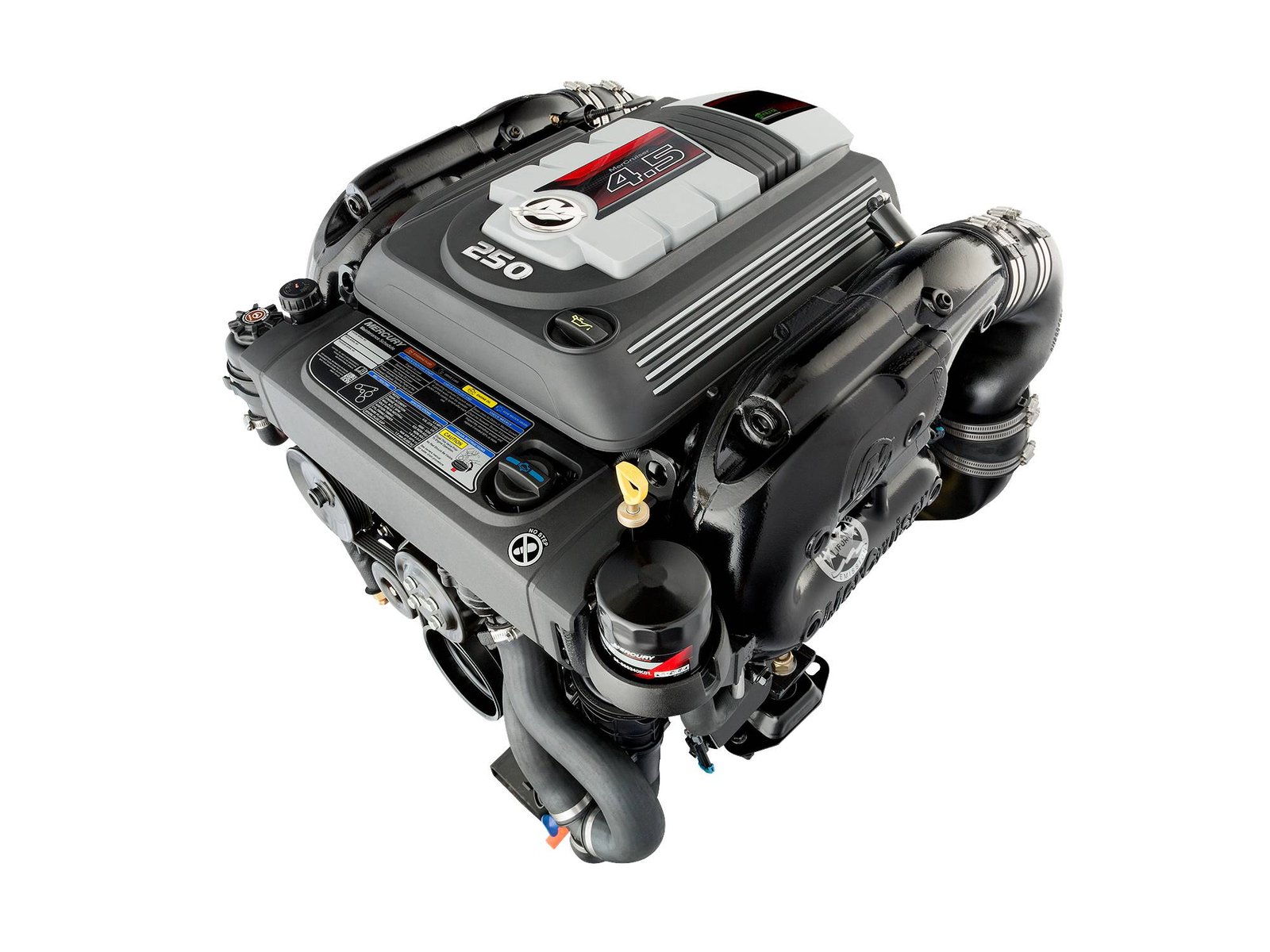 Mercury MerCruiser 4.5L 250 HP Inboard Motor with Transom Mechanical Shift