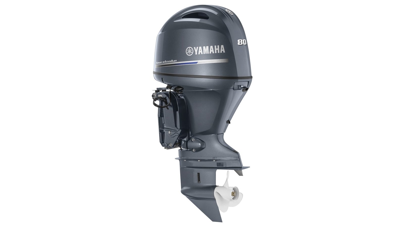 Yamaha F80 LB 80HP Longshaft Outboard Motor Tiller Handle Trolling